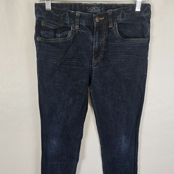 Lucky Brand Jeans Women's 16 Blue Dark Wash Classic Straight - Picture 2 of 16